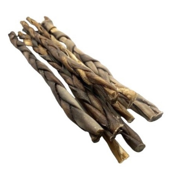 Braided goat skin